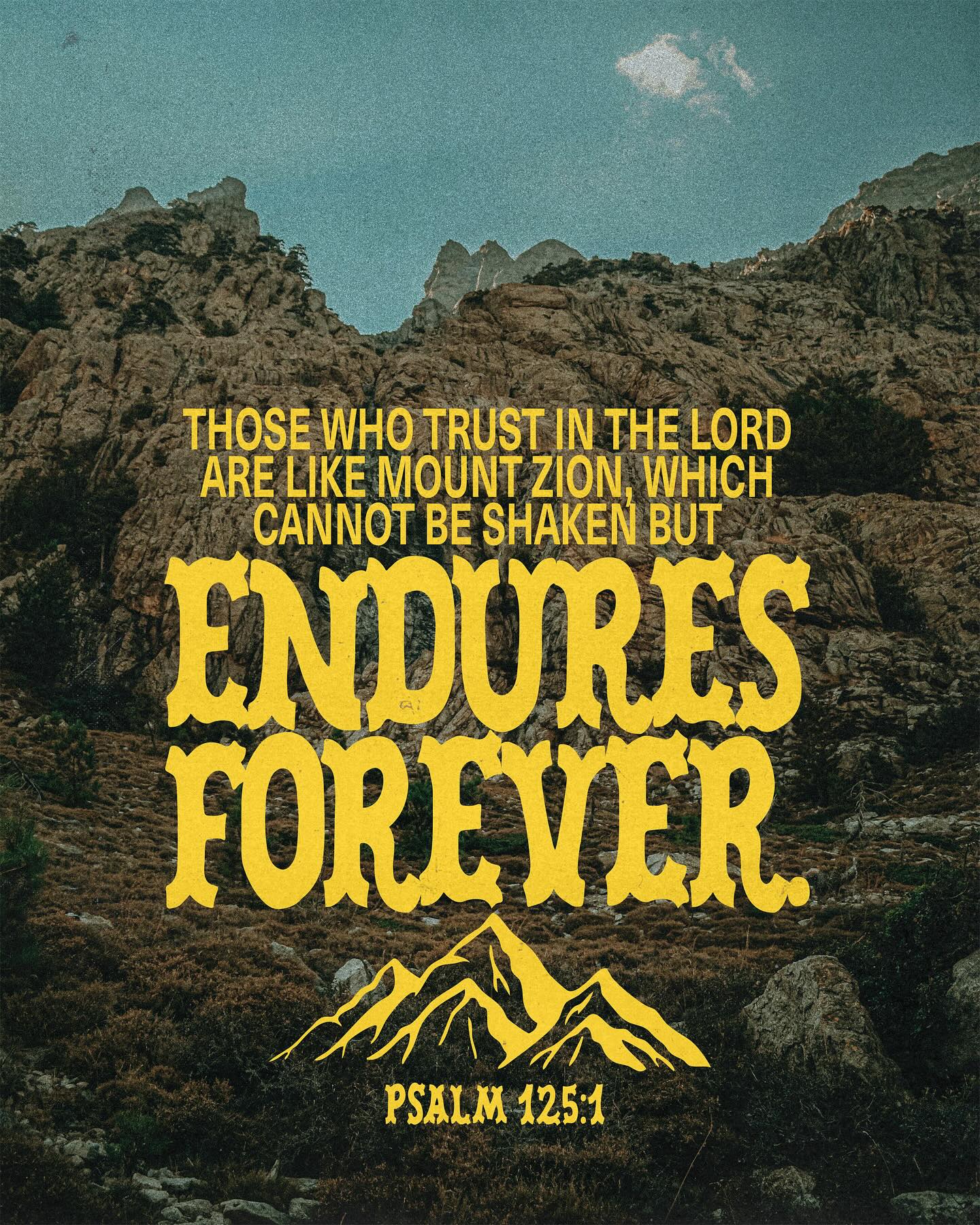 God never promised us a trouble-free life. He promised a steadfast heart available to us in the middle of the trouble. Trust God through your journey.