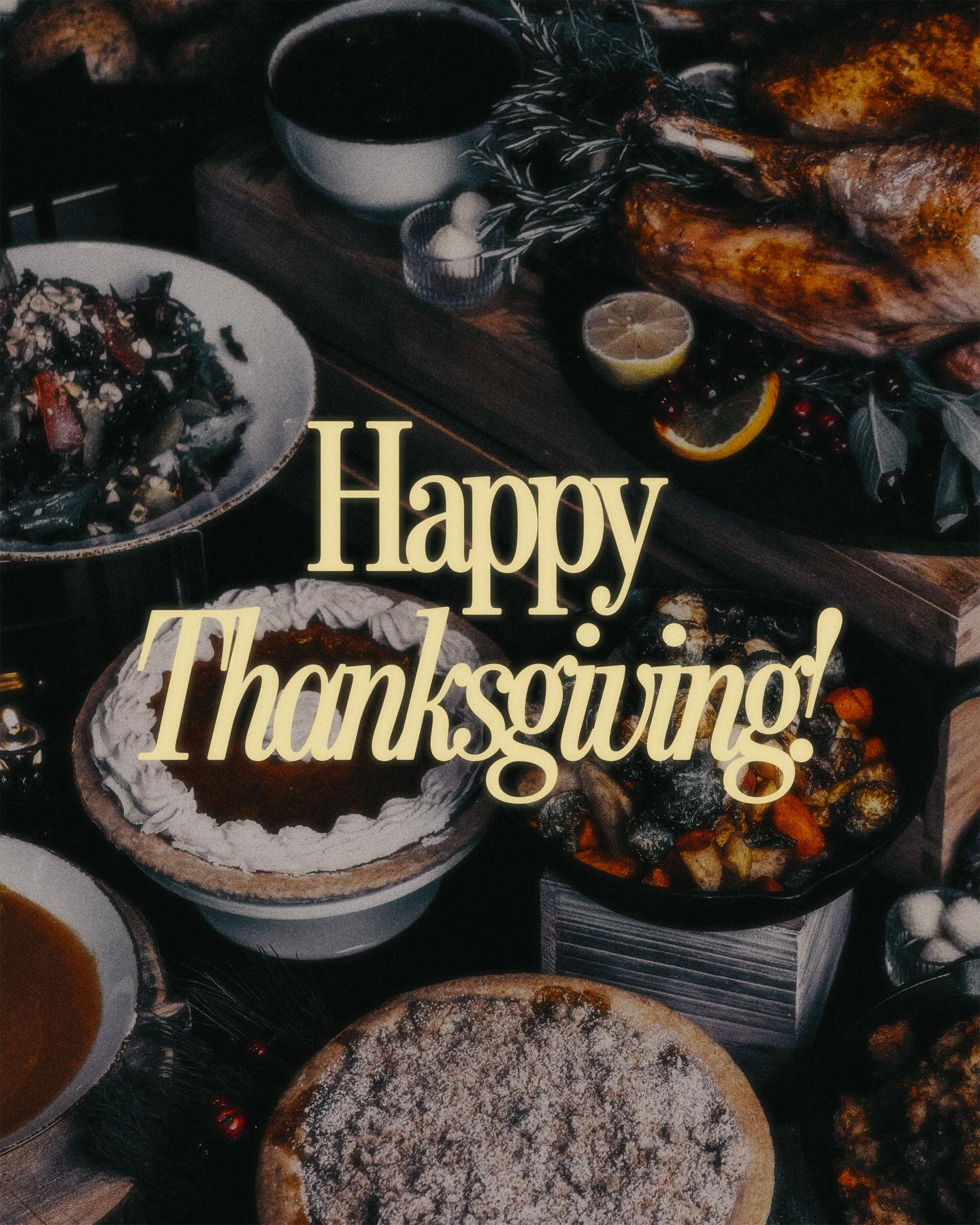 Wishing you and your family a day filled with gratitude and love! “Enter his gates with thanksgiving; go into his courts with praise. Give thanks to him and praise his name.” - Psalm 100:4