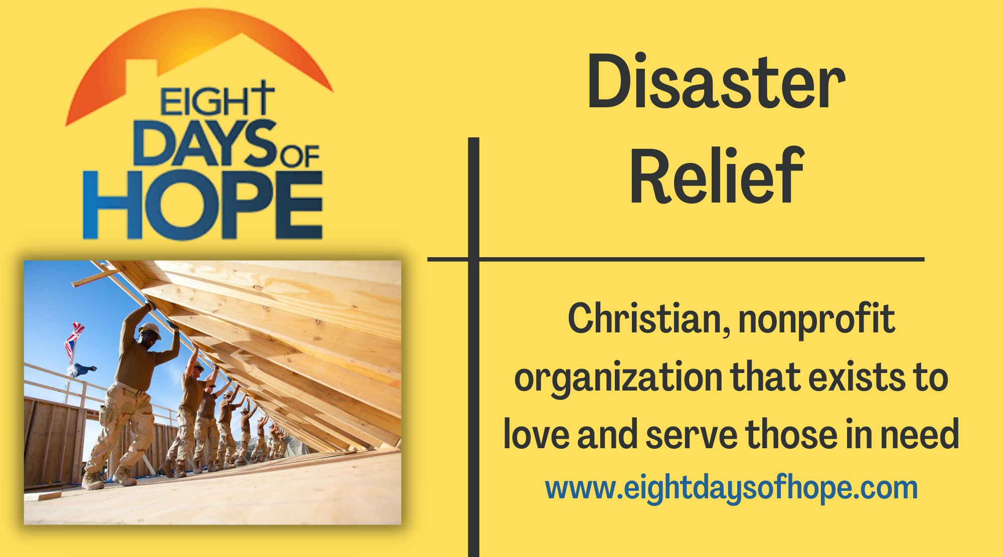 Eight Days of Hope general