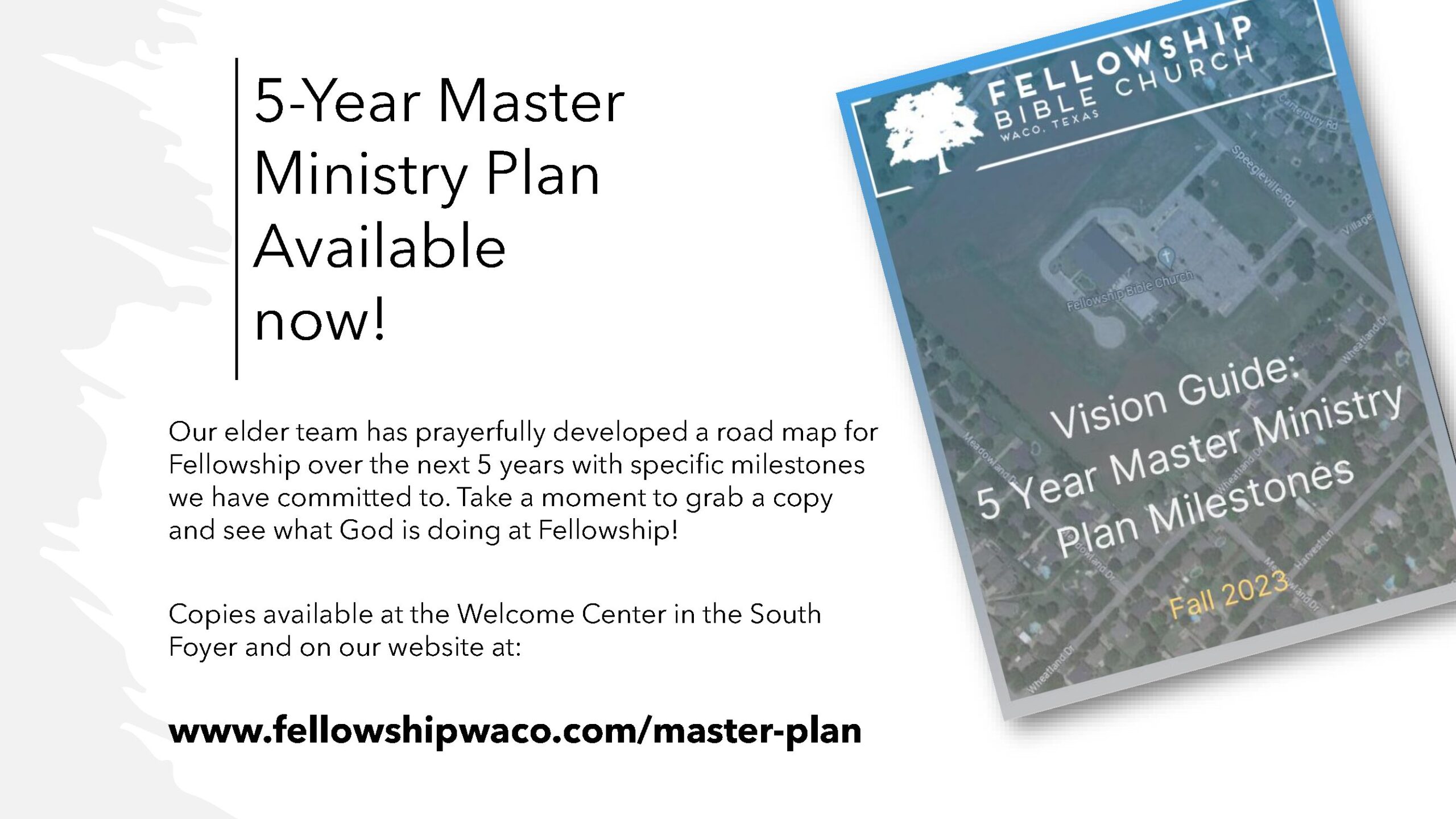Milestone Vision Guide Fall 2023