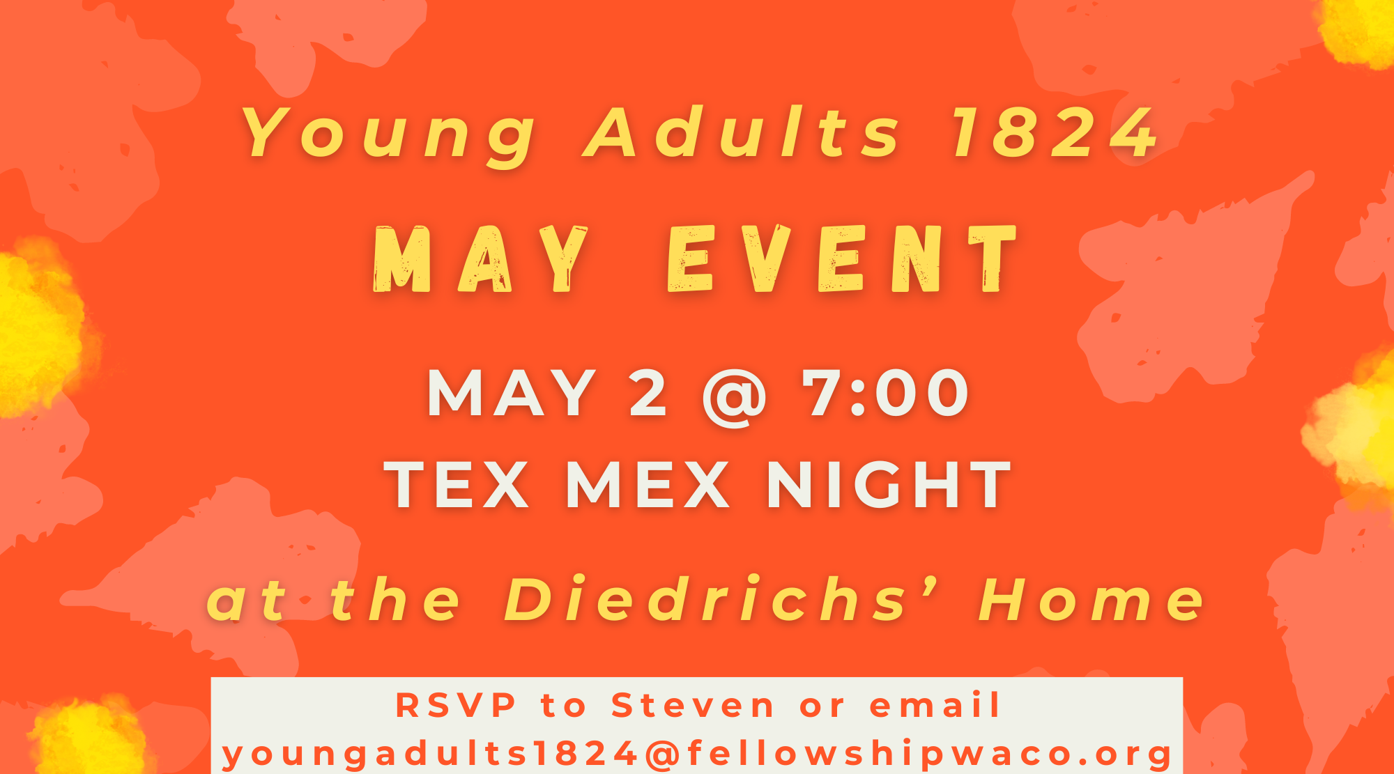 Young Adults Spring Events (9 x 5 in) (1)
