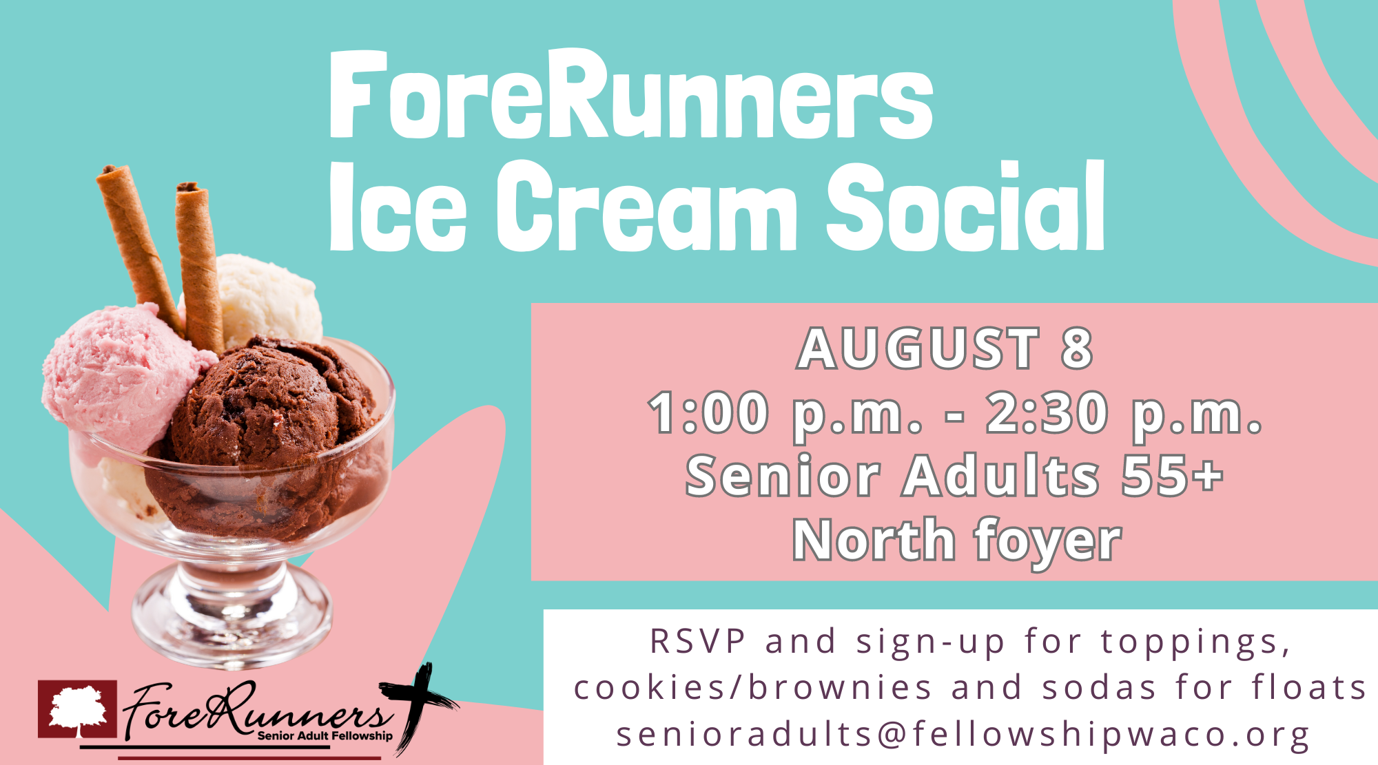 ForeRunners Ice Cream Social 8.8.24 (9 × 5 in) (1)