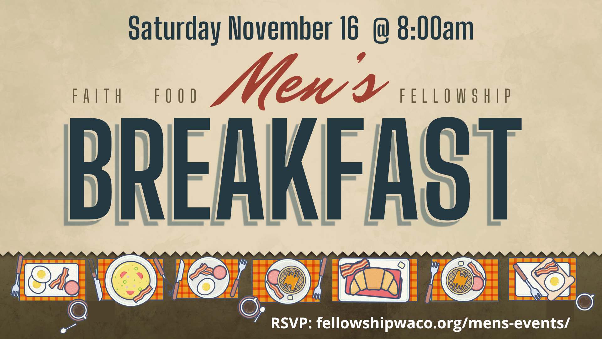 Men's Breakfast 2024 nov (9 x 5 in.)