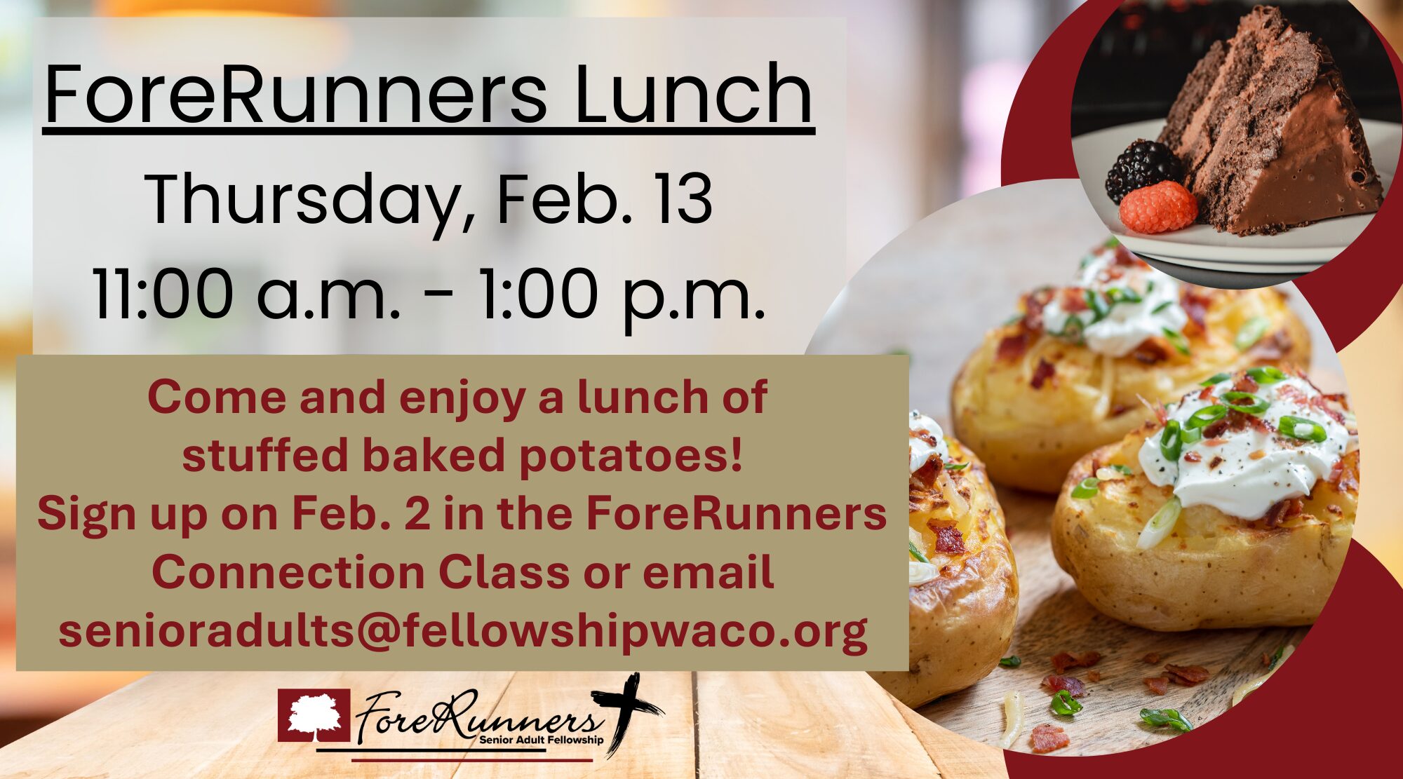 ForeRunners Lunch Feb. 2025